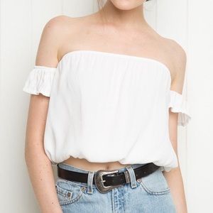 Brandy Melville Off the Shoulder Top